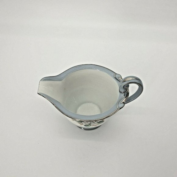 Harmony House Sheraton 3250 Creamer Japan Dish Set Floral Vintage Floral Blue - Picture 3 of 9